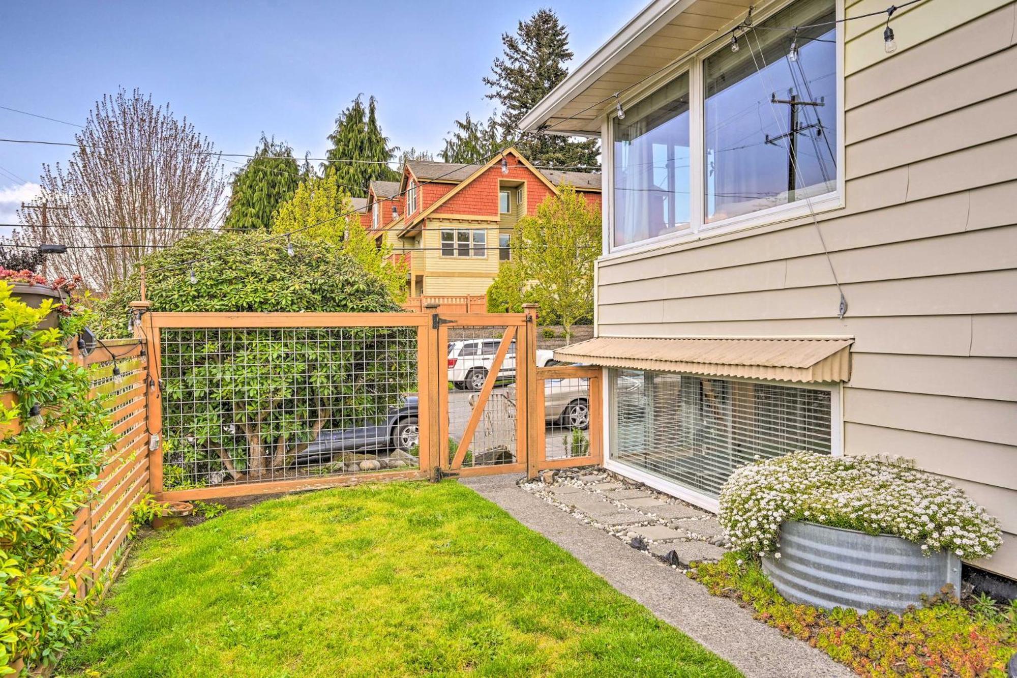 Seattle Garden Apt Walk To Water And Amenities! Екстериор снимка